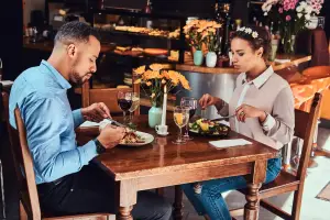 sit-down lunch